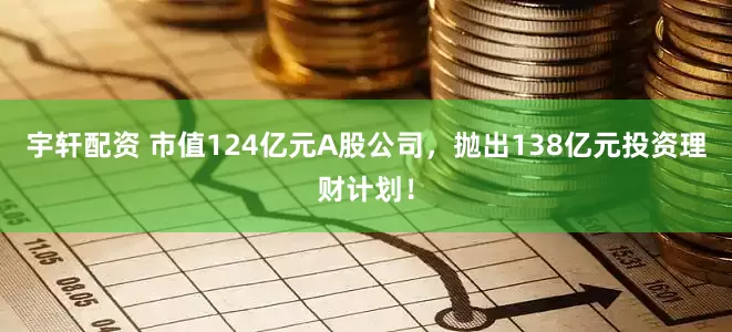 宇轩配资 市值124亿元A股公司，抛出138亿元投资理财计划！