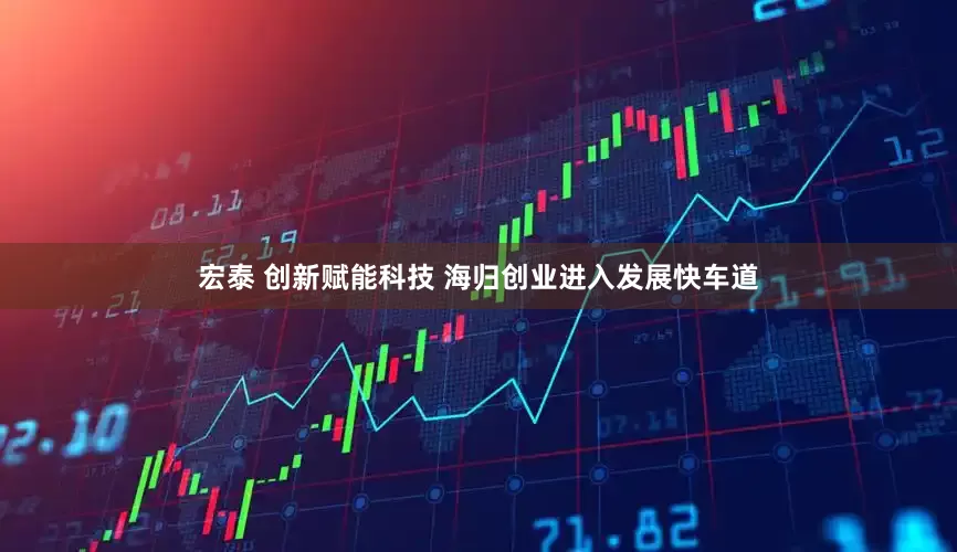 宏泰 创新赋能科技 海归创业进入发展快车道