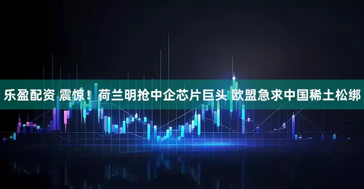 乐盈配资 震惊！荷兰明抢中企芯片巨头 欧盟急求中国稀土松绑